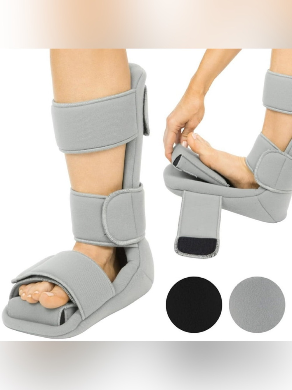 Vive Plantar Fasciitis Night Splint – Orthopedic Sleep Boot.  Size M-Brand new.